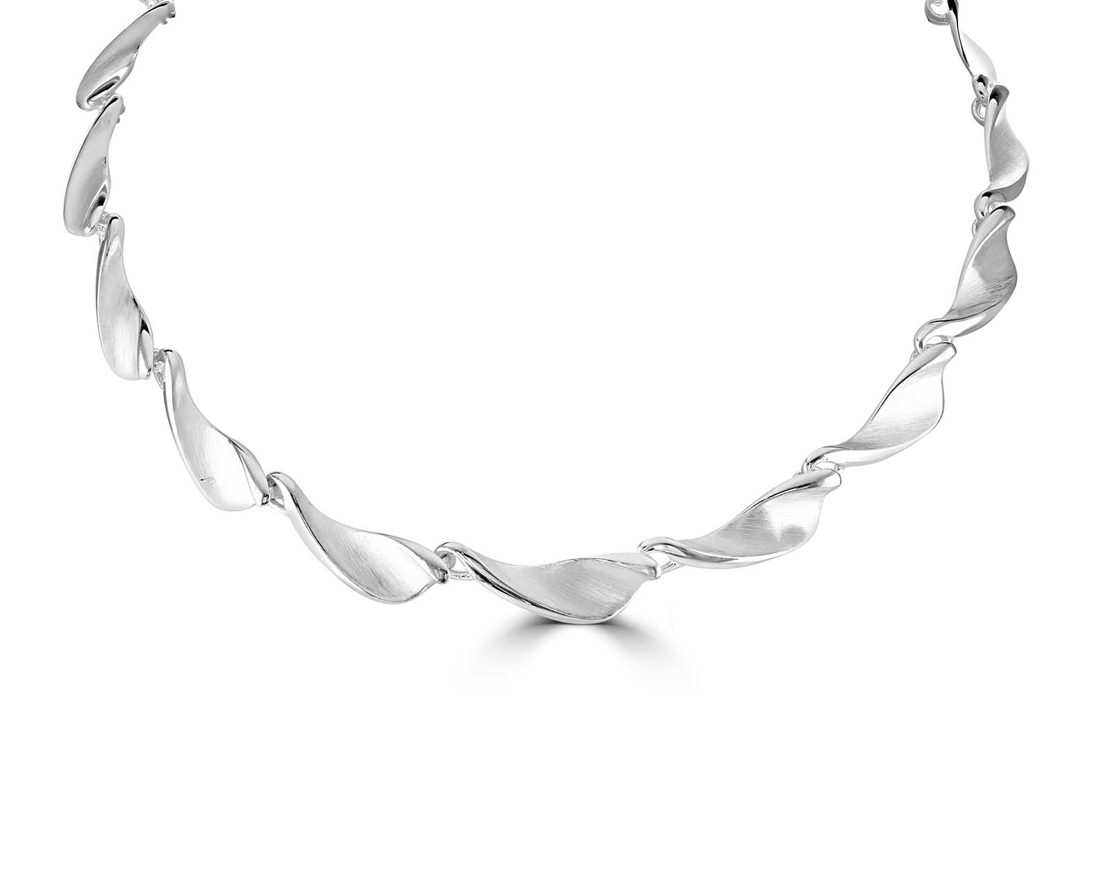 A Sterling Silver Blade Necklace Jonathan Lambert